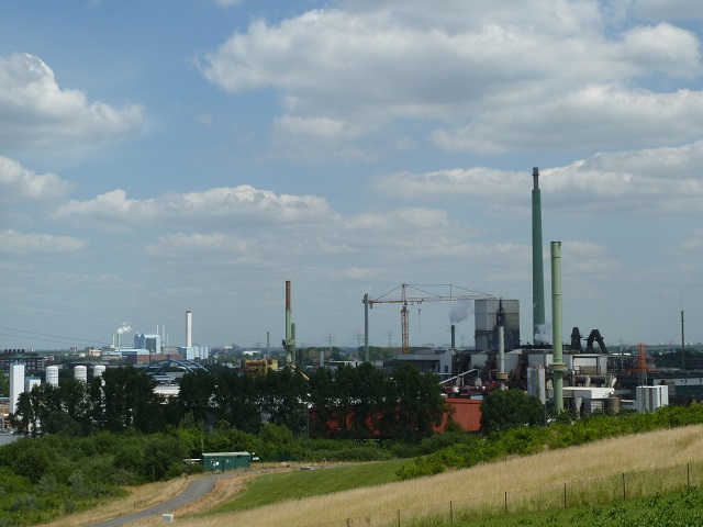 Blick vom Energieberg auf Hamburg