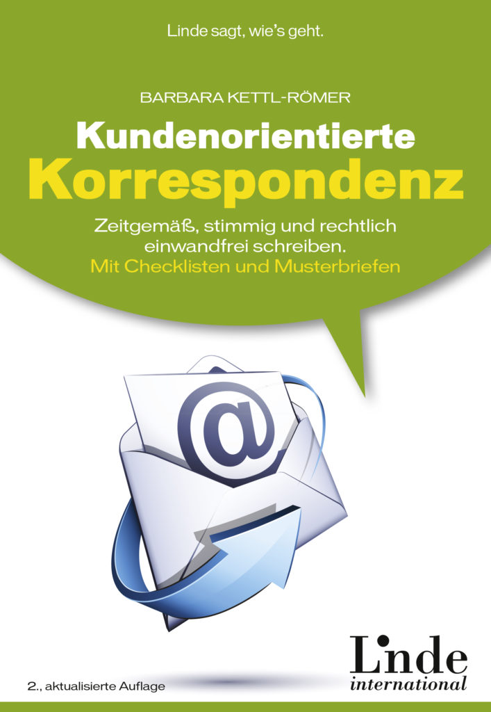 Kundenorientierte Korrespondenz - Buchcover