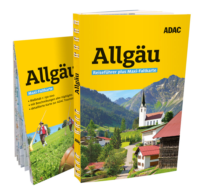 ADAC-Reiseführer plus Allgäu (gelb)